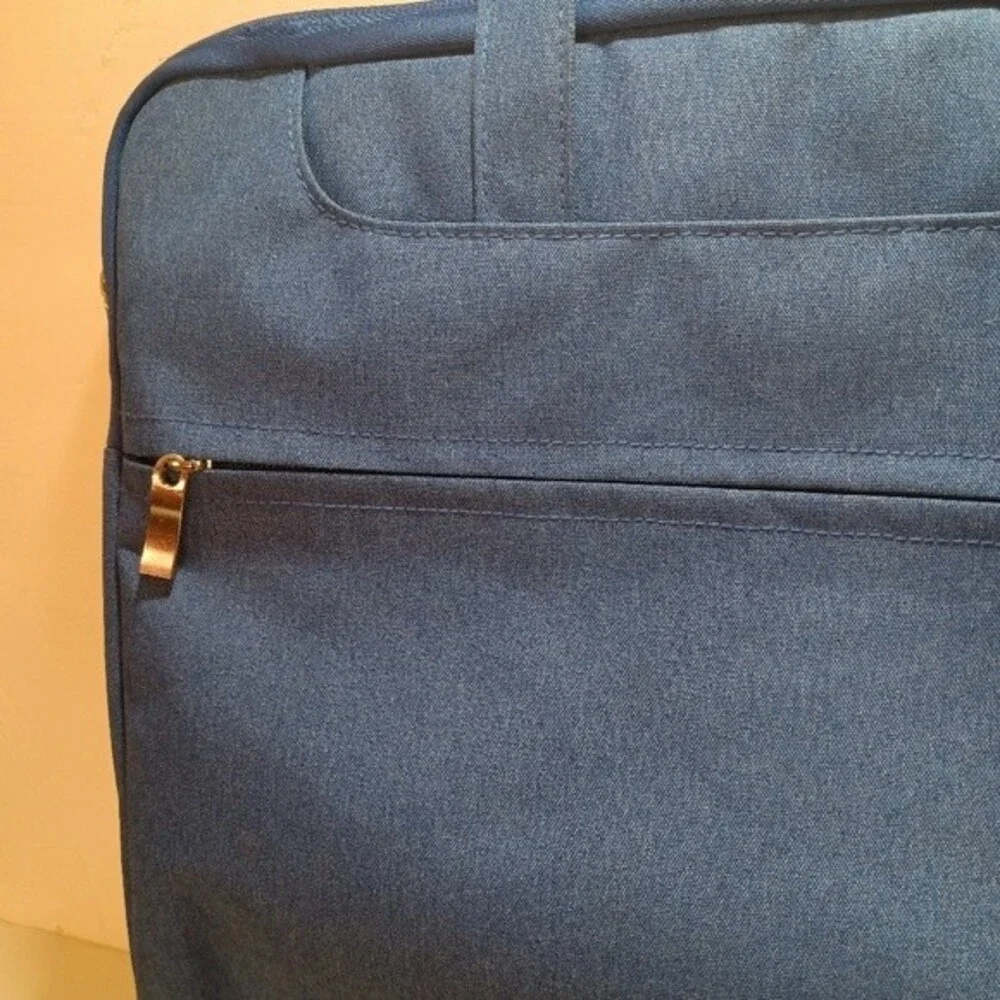 Unbranded Blue Fabric Laptop Bag